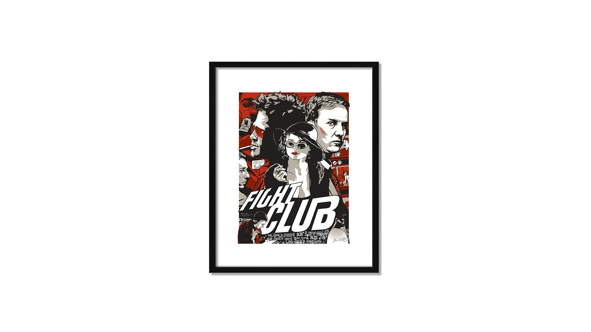 Paper w/ Black Frame